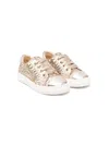Andanines Glitter Sneakers In 金色