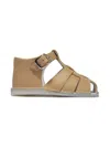 Andanines Baby Buckle Strap Sandals In Brown