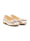 Andanines Sara Oro Ballerinas In Gold