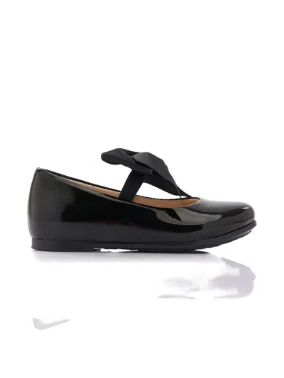 Andblue Babies' Bow-detail Ballerinas In Black
