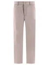 Andblue Carpenter Trousers Brown In Brown