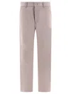 Andblue Carpenter Trousers Brown In Gray