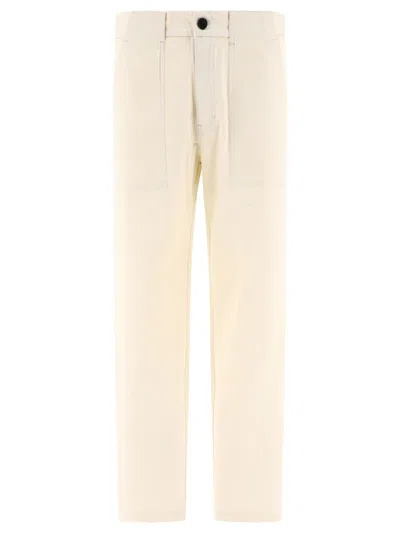 Andblue "hammer" Trousers In Beige