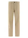 Andblue Patch-pockets Trousers In Neutral