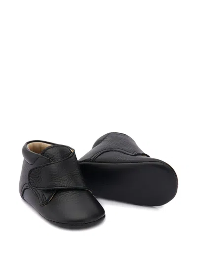 Andblue Babies' Touch-strap Ankle Boots In Black