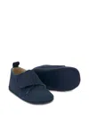Andblue Touch-strap Booties In Black