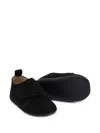 Andblue Touch-strap Booties In Black
