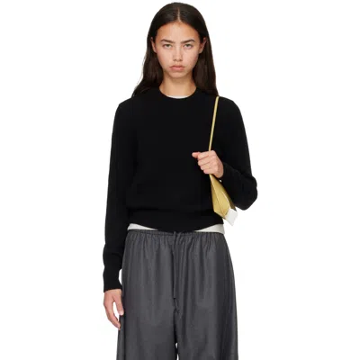 And-daughter Black Sligo Crewneck Sweater