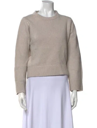 Pre-owned And-daughter Cashmere Crew Neck Sweater In Neutral