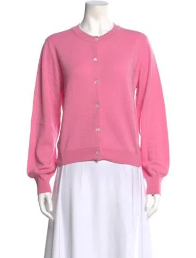 Pre-owned And-daughter Cashmere Crew Neck Sweater In Pink