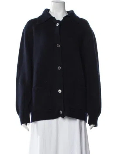 Pre-owned And-daughter Lambswool Sweater In Blue