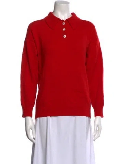Pre-owned And-daughter Lambswool Sweater In Red