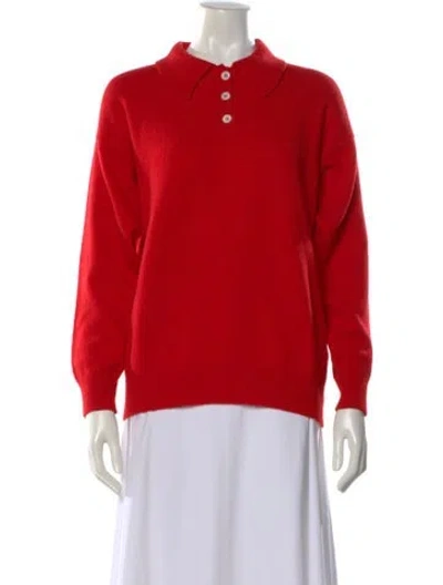 Pre-owned And-daughter Lambswool Sweater In Red