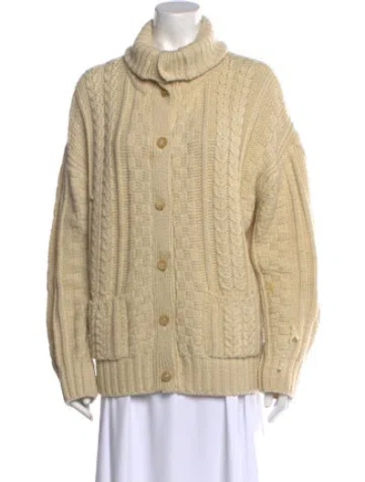 Pre-owned And-daughter Mock Neck Sweater In Neutral