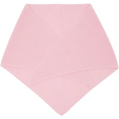 And-daughter Pink Fionn Xl Cashmere Foulard Scarf In Pale Pink