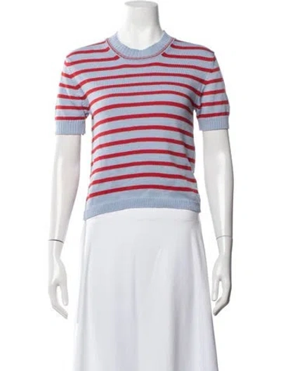 Pre-owned And-daughter Striped Crew Neck Sweater In Multicolor