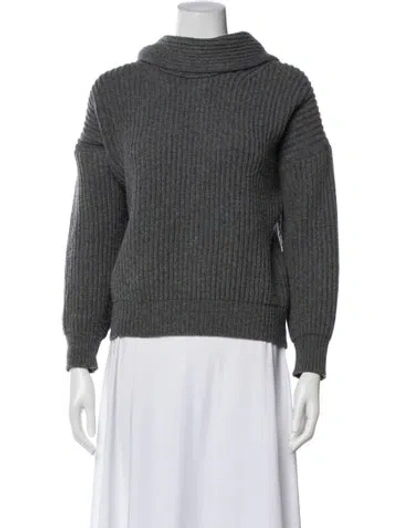 Pre-owned And-daughter Turtleneck Sweater In Gray