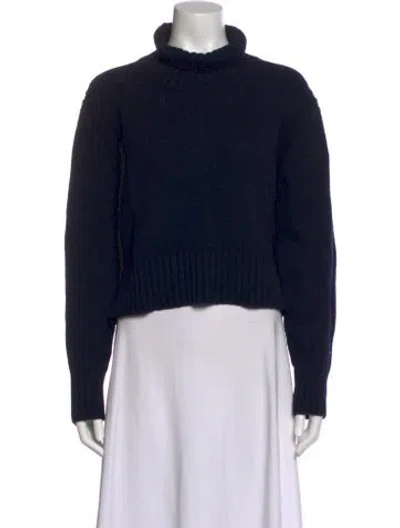 Pre-owned And-daughter Vintage Wool Sweater In Blue