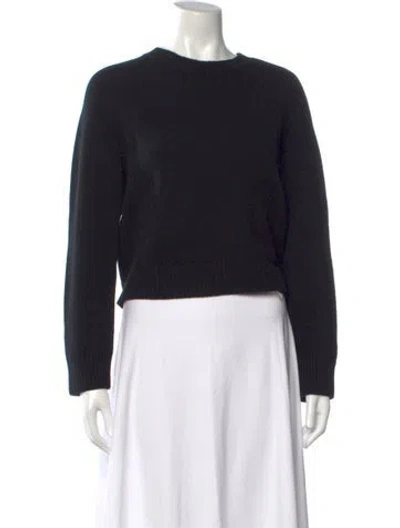 Pre-owned And-daughter Wool Crew Neck Sweater In Black