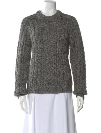 Pre-owned And-daughter Wool Crew Neck Sweater In Multi
