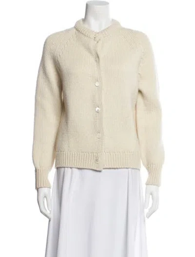 Pre-owned And-daughter Wool Crew Neck Sweater In Neutral