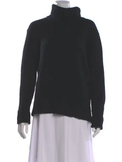 Pre-owned And-daughter Wool Turtleneck Sweater In Gray