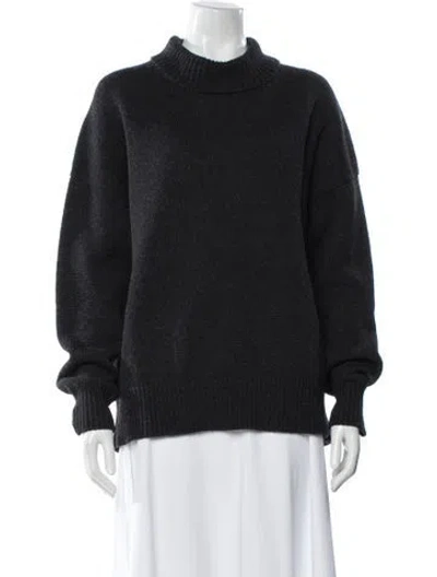 Pre-owned And-daughter Wool Turtleneck Sweater W/ Tags In Gray