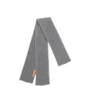 Andersen-andersen Logo Scarf In Gray