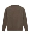 Andersen-andersen Long-sleeved Sweater In Brown