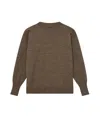 Andersen-andersen Long-sleeved Sweater In Brown
