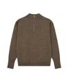 Andersen-andersen Long-sleeved Sweater In Brown