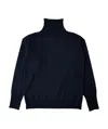 Andersen-andersen Long-sleeved Wool Sweater In Black