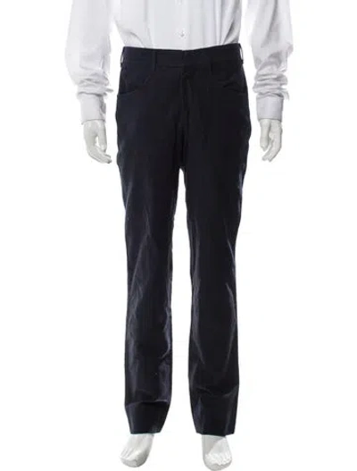 Pre-owned Anderson & Sheppard Dress Pants In Blue
