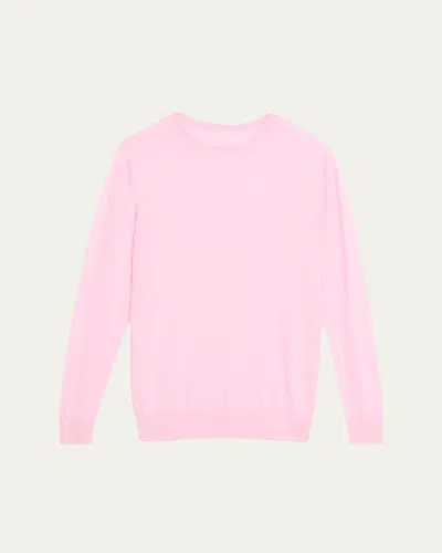 Anderson & Sheppard Men's Cashmere Crewneck Sweater In Neutral