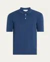 Anderson & Sheppard Organic Cotton Polo Shirt In Multi