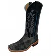 Anderson Bean Boots Men's Flint Marsh Goat Leather Boot In Black_frost In Multi