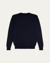 Anderson & Sheppard Men's Cashmere Crewneck Sweater