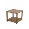 Anderson Teak Glenmore 22" Side Table W/ 1-tier