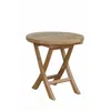 Anderson Teak Montage 20" Round Folding Table