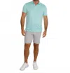 Andersonord Gamer Polo In Beach Glass Heather In Multi