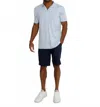 Andersonord Gamer Polo In Niagara Mist Heather In Blue