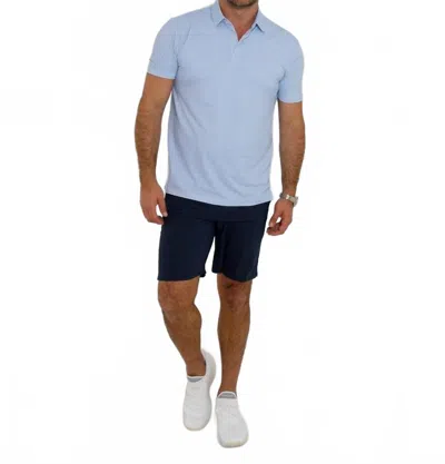 ANDERSONORD THE EM POLO IN WHITE/FEDERAL BLUE/BLUE FOG