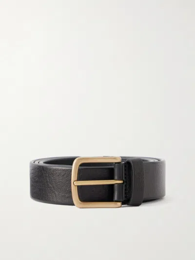 Anderson's 3,5cm Leather Belt In Black