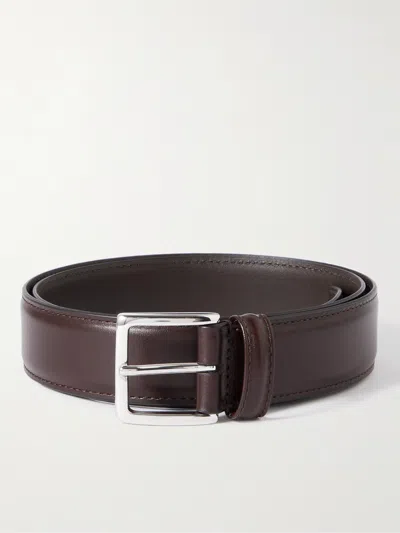 Anderson's 3.5cm Leather Belt In Brown