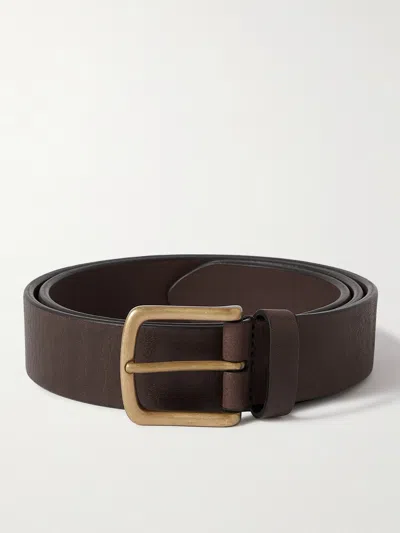 Anderson's 3.5cm Leather Belt In Brown