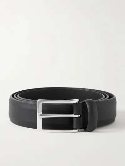 Anderson's 3cm Leather Belt In Black