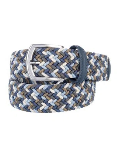 Pre-owned Anderson's Belt In Blue