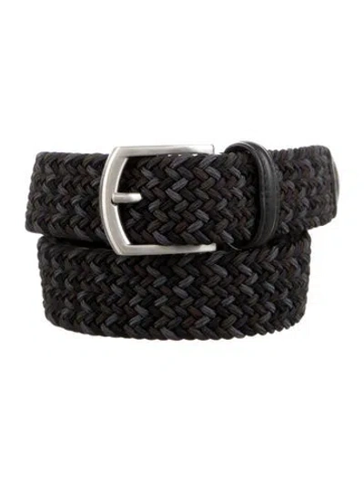 Pre-owned Anderson's Belt In Green
