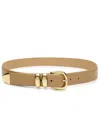 Andersons Belts Grained Leather Belt In Tan