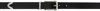 Anderson's Black Narrow Stitch Trimmed Belt In N1 Black